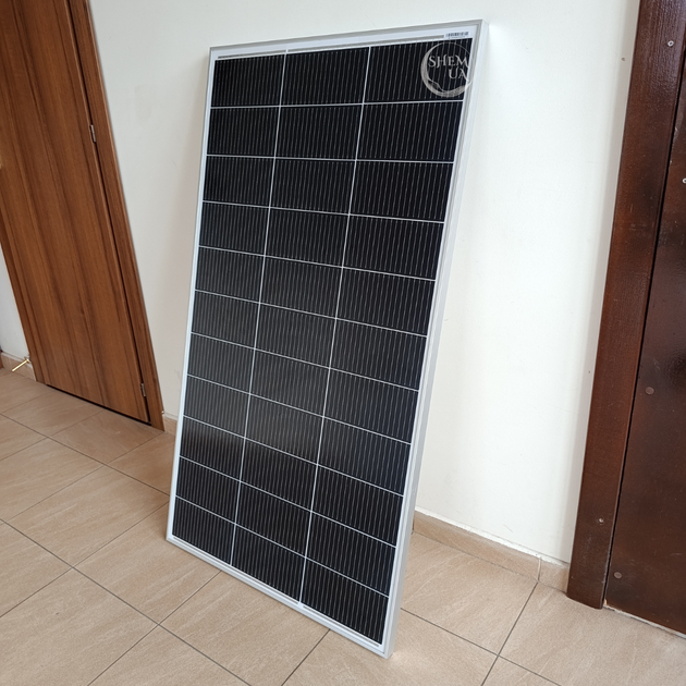 Солнечная панель 170Вт с ламинированным стеклом монокристаллическая Solar Panel, мобильная портативная солнечная батарея с MC4 коннекторами для дома, авто, кемпинга и автономного электроснабжения, HI-170W - изображение 3