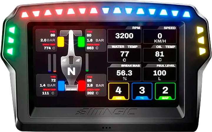 Bezprzewodowy moduł Simagic MagicDash 4 3.97" + SimHub + AirLink (6975472771465) - Zdjęcie 1 Bezprzewodowy moduł Simagic MagicDash 4 3.97" + SimHub + AirLink (6975472771465) - obraz 1