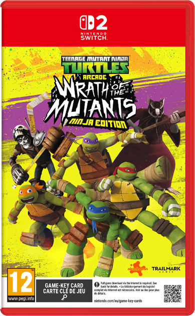 Картридж для Nintendo Switch 2 - Teenage Mutant Ninja Turtles Arcade Wrath Of The Mutants Ninja Edition, английская версия - Фото 1 Картридж для Nintendo Switch 2 - Teenage Mutant Ninja Turtles Arcade Wrath Of The Mutants Ninja Edition, английская версия - изображение 1