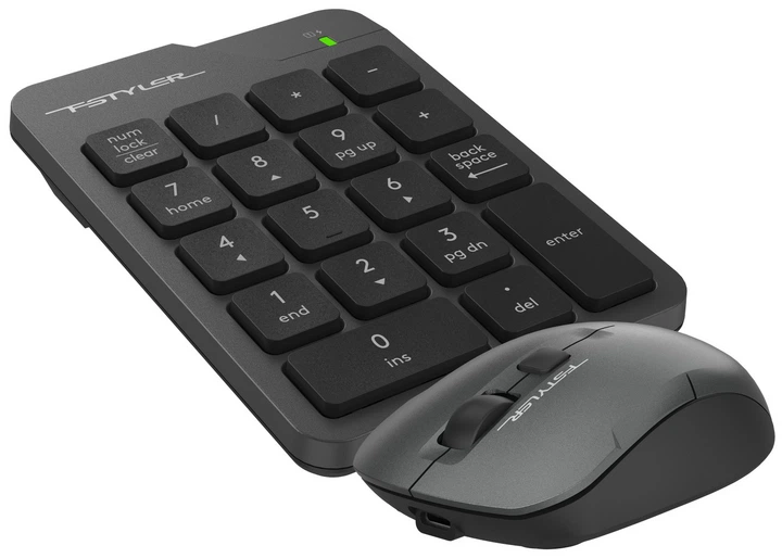 Комплект бездротовий A4Tech FG1600C Air2 Grey (4711421998819) - зображення 4