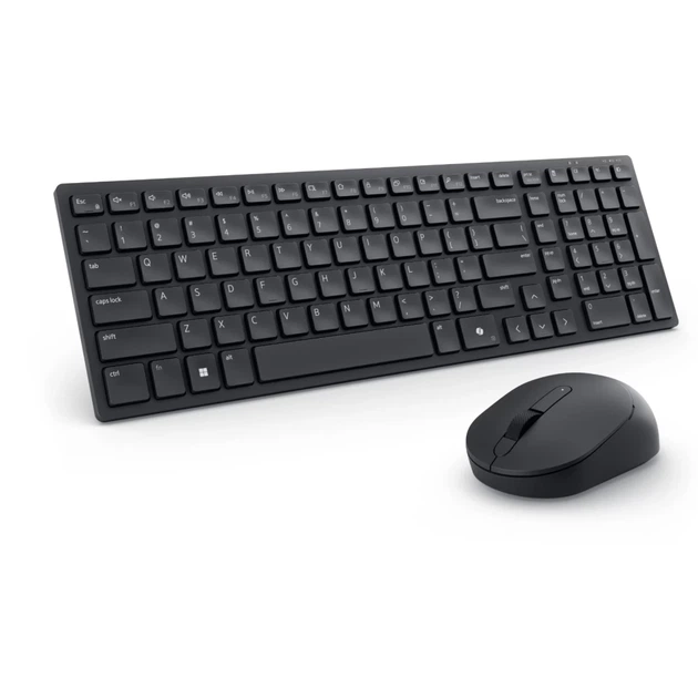 Комплект клавиатура + мышь Dell KM555 беспроводной US раскладка Black (5397184911815) - Фото 2 Комплект клавиатура + мышь Dell KM555 беспроводной US раскладка Black (5397184911815) - изображение 2