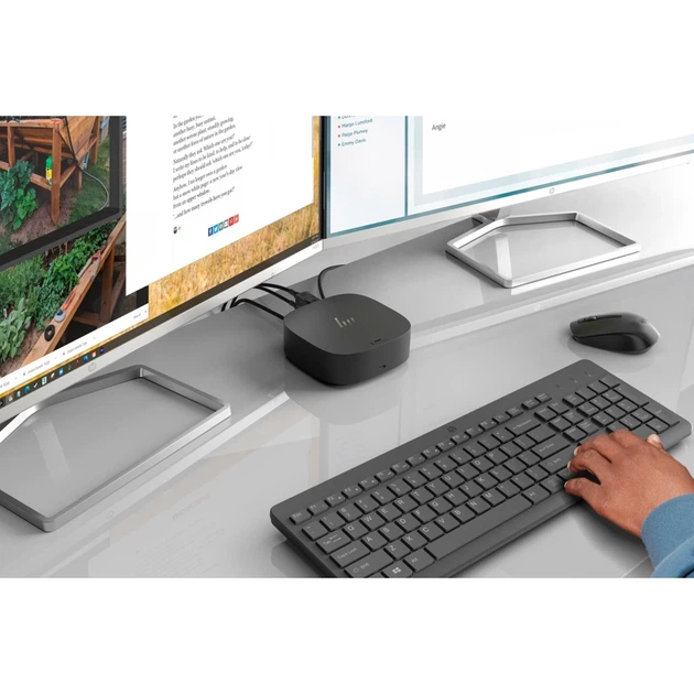 Комплект клавиатура + мышь HP 330 Wireless Black (195161923722) - Фото 5 Комплект клавиатура + мышь HP 330 Wireless Black (195161923722) - изображение 5