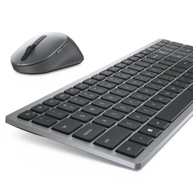 Комплект клавиатура + мышь Dell KM7120W беспроводной US раскладка Titan Gray (5397184289365) - изображение 9
