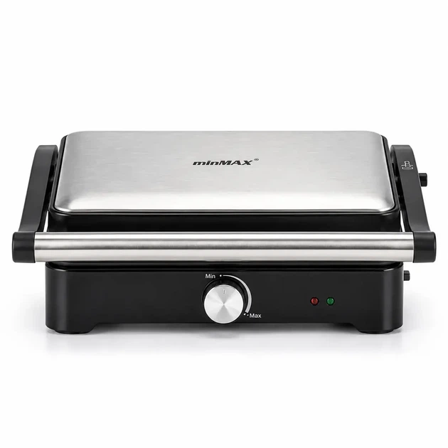 Електрогриль 1500 Вт minMAX MG-8820 контактний з антипригарним покриттям - изображение 3