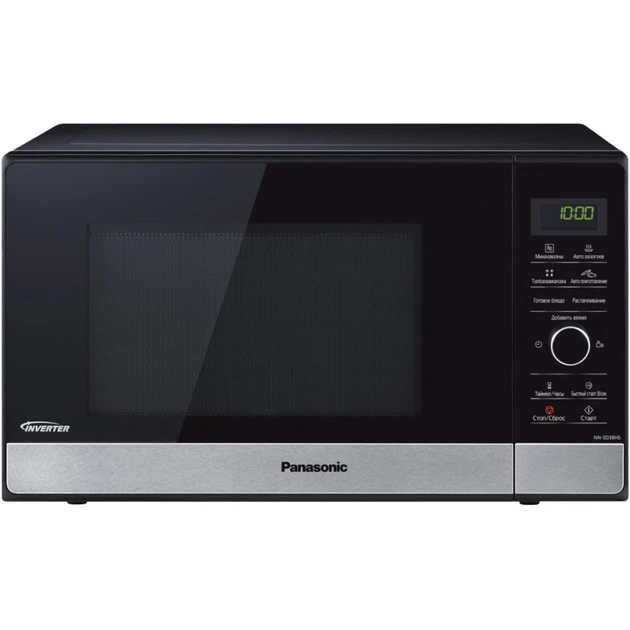 Мікрохвильова піч Panasonic (NN-SD38HSZPE) - Фото 2 Мікрохвильова піч Panasonic (NN-SD38HSZPE) - зображення 2