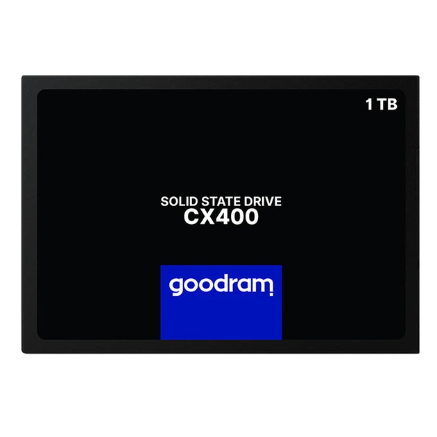 Твердотельный накопитель GoodRAM CX400 SSD 1Tb 2.5" TLC (SSDPR-CX400-01T-G2) Чёрный (5D0FB41270BA) - Фото 1 Твердотельный накопитель GoodRAM CX400 SSD 1Tb 2.5" TLC (SSDPR-CX400-01T-G2) Чёрный (5D0FB41270BA) - изображение 1