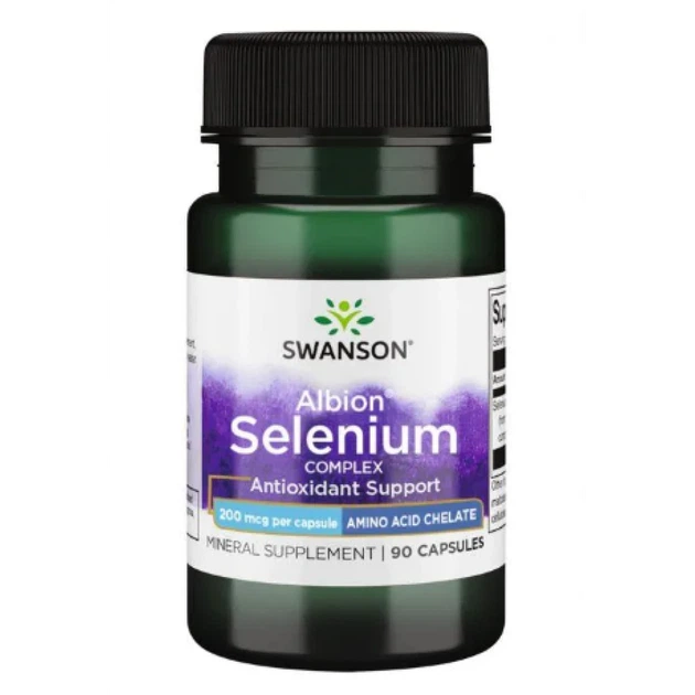 Селен Swanson Chelated Selenium Complex 200 mcg 90 Caps (087614020679) - изображение 2