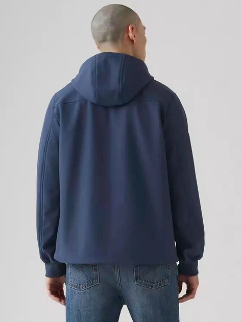 Куртка демисезонная с капюшоном мужская Levi`s 001K40001(Dress Blues-Blue) XL Темно-синяя (198402914909) - Фото 2 Куртка демисезонная с капюшоном мужская Levi`s 001K40001(Dress Blues-Blue) XL Темно-синяя (198402914909) - изображение 2