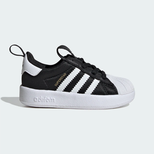 Детские кроссовки Adifom Superstar 360 adidas IH3504 (27 EUR) черный (4067896777399) - Фото 2 Детские кроссовки Adifom Superstar 360 adidas IH3504 (27 EUR) черный (4067896777399) - изображение 2