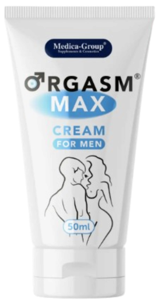 Krem Medica-Group Orgasm Max dla zwiększenia męskiej wrażliwości 50 ml (5905669259644) - Zdjęcie 2 Krem Medica-Group Orgasm Max dla zwiększenia męskiej wrażliwości 50 ml (5905669259644) - obraz 2