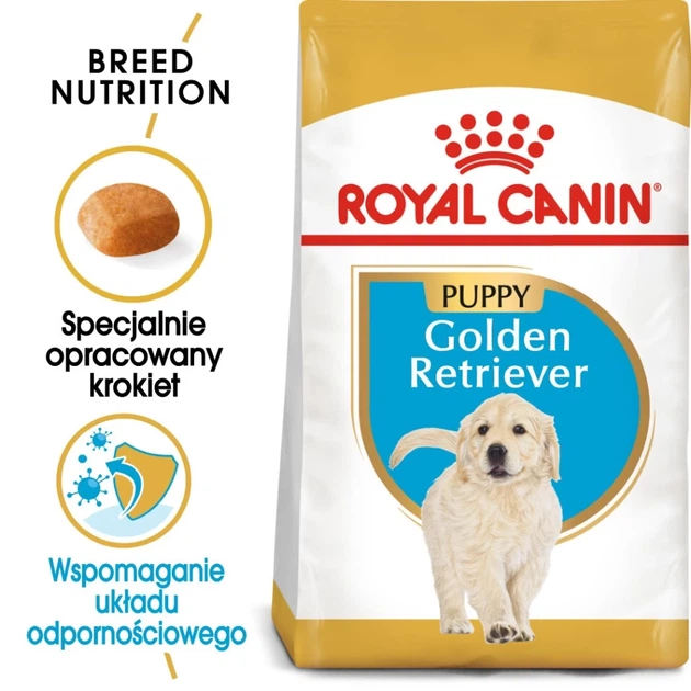 Сухой корм для щенков Royal Canin породы Голден Ретривер BHN Golden Retriever Puppy 12 кг (3182550751261) - Фото 2 Сухой корм для щенков Royal Canin породы Голден Ретривер BHN Golden Retriever Puppy 12 кг (3182550751261) - изображение 2