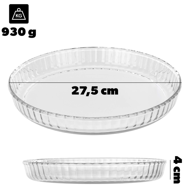 Naczynie do zapiekania Kadax Adai żaroodporne 26 cm (5903699491256) - obraz 4