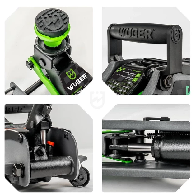 Домкрат автомобильный низкопрофильный Wuber 90-360 мм 2,5 т (5908239734749) - изображение 9