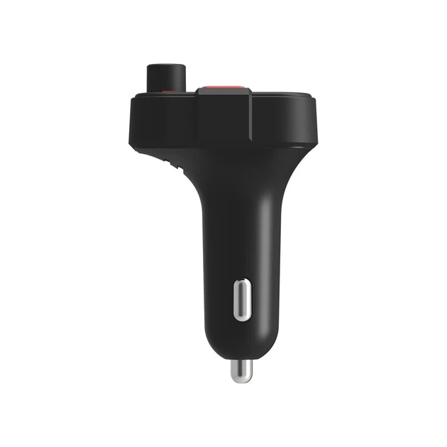 FM-трансмиттер Savio TR-15 с дисплеем Bluetooth зарядное устройство PD USB-C USB-A Quick Charge Bass Boost (5901986047889) - изображение 5