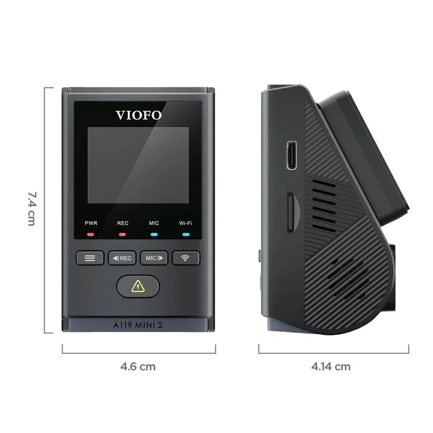 Видеорегистратор Viofo A119 Mini 2 GPS WiFi HDR (6972147072957) - изображение 7