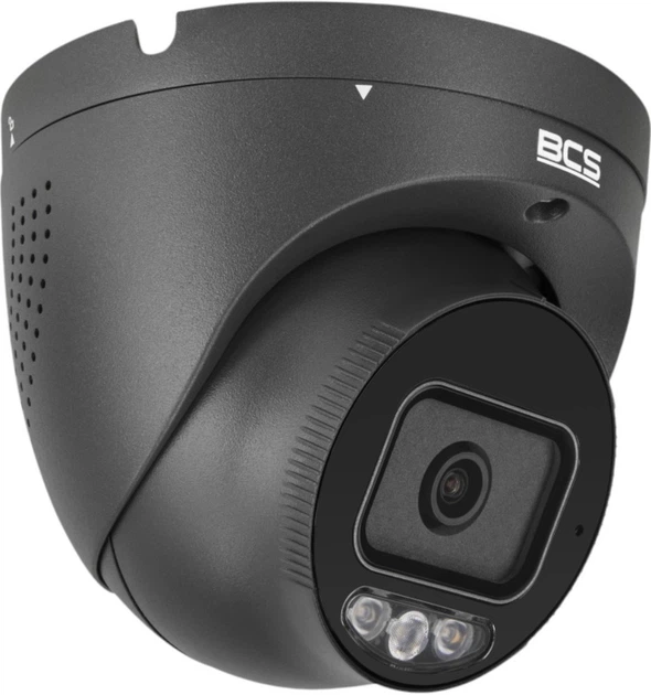 Kamera IP kopułkowa BCS POINT BCS-P-EIP35FCR3L3-Ai2-G 5 MP Black - Zdjęcie 1 Kamera IP kopułkowa BCS POINT BCS-P-EIP35FCR3L3-Ai2-G 5 MP Black - obraz 1