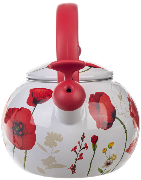 Czajnik emaliowany Kadax Cusset Maki 2.2 l (5906638301463) - obraz 2