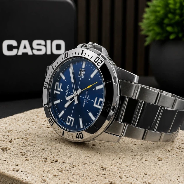Наручний годинник Casio MTP-VD01D-2B - изображение 5