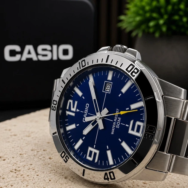 Наручний годинник Casio MTP-VD01D-2B - изображение 7