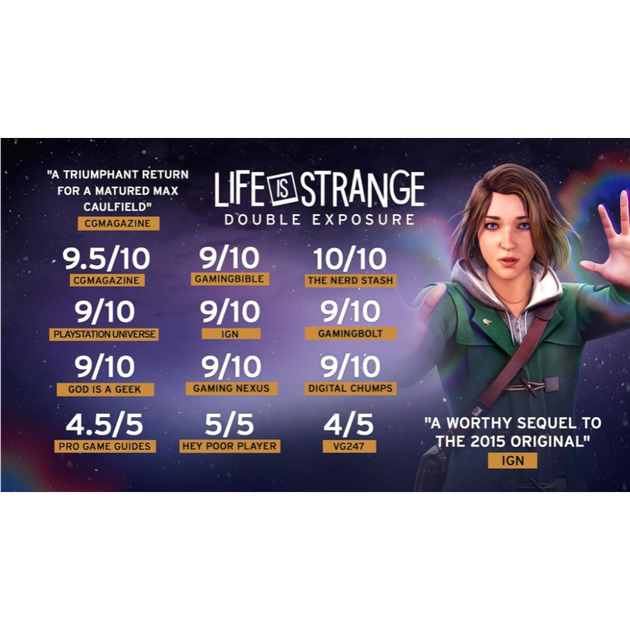 Гра Life Is Strange Double Exposure для PS5 (З російськими субтитрами) (диск Blu-ray) - Фото 2 Гра Life Is Strange Double Exposure для PS5 (З російськими субтитрами) (диск Blu-ray) - изображение 2