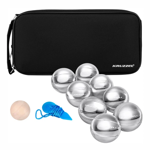 Игра в петанк Kruzzel 8 шаров + чехол (5900779948334) - Фото 1 Игра в петанк Kruzzel 8 шаров + чехол (5900779948334) - изображение 1