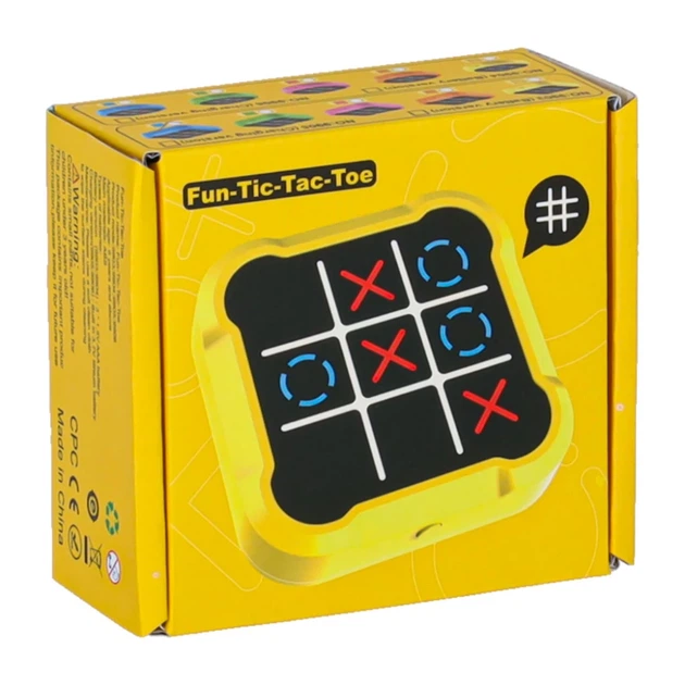 Электронная игра Крестики-нолики 4в1 Yellow (5903039768345) - Фото 10 Электронная игра Крестики-нолики 4в1 Yellow (5903039768345) - изображение 10