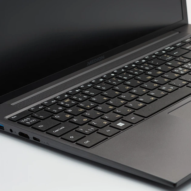 Ноутбук 16" Medion (Lenovo Group) Akoya E16423 | 16:10 FHD+ | Intel Core i5-1155G7 | RAM 8 ГБ | SSD 512 ГБ | Intel Iris Xe Graphics | Метал | Win11 (5450) - Уценка - Фото 2 Ноутбук 16" Medion (Lenovo Group) Akoya E16423 | 16:10 FHD+ | Intel Core i5-1155G7 | RAM 8 ГБ | SSD 512 ГБ | Intel Iris Xe Graphics | Метал | Win11 (5450) - Уценка - изображение 2