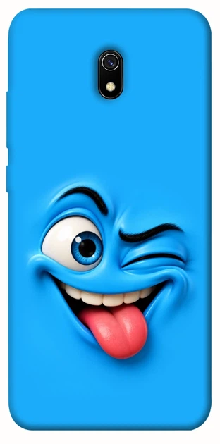 Чехол для Xiaomi Redmi 8a с принтом Блакитний-бешкетник - Фото 1 Чехол для Xiaomi Redmi 8a с принтом Блакитний-бешкетник - изображение 1