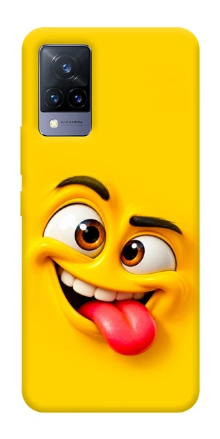 Чохол для Vivo V21 з принтом Жовтий-хитрун - Фото 1 Чохол для Vivo V21 з принтом Жовтий-хитрун - зображення 1