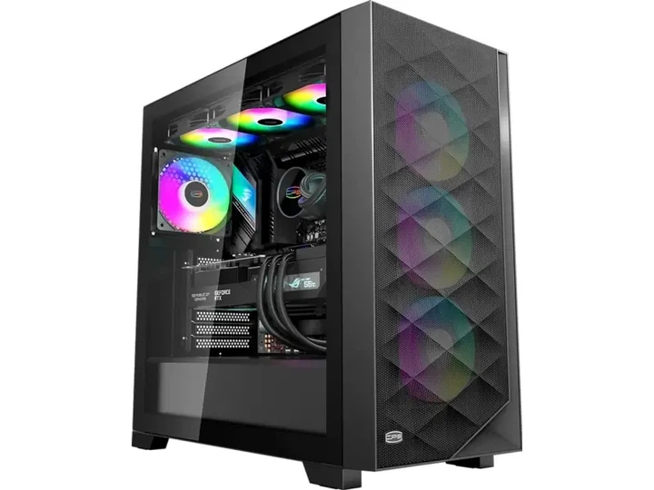 Корпус PcCooler C3D510 BK ARGB - зображення 2