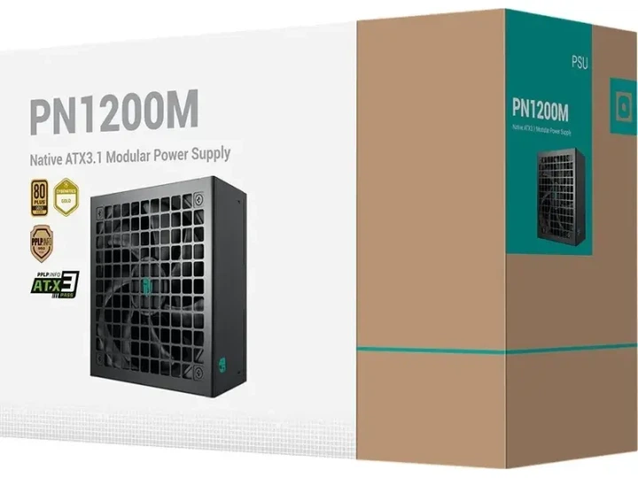 Блок живлення Deepcool Gamer Storm PN1200M 1200W (R-PNC00M-FC0B-JGEU) - Фото 3 Блок живлення Deepcool Gamer Storm PN1200M 1200W (R-PNC00M-FC0B-JGEU) - изображение 3