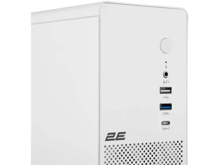 Корпус 2E Credo Slim 400W White (V90W-400) - Фото 3 Корпус 2E Credo Slim 400W White (V90W-400) - зображення 3