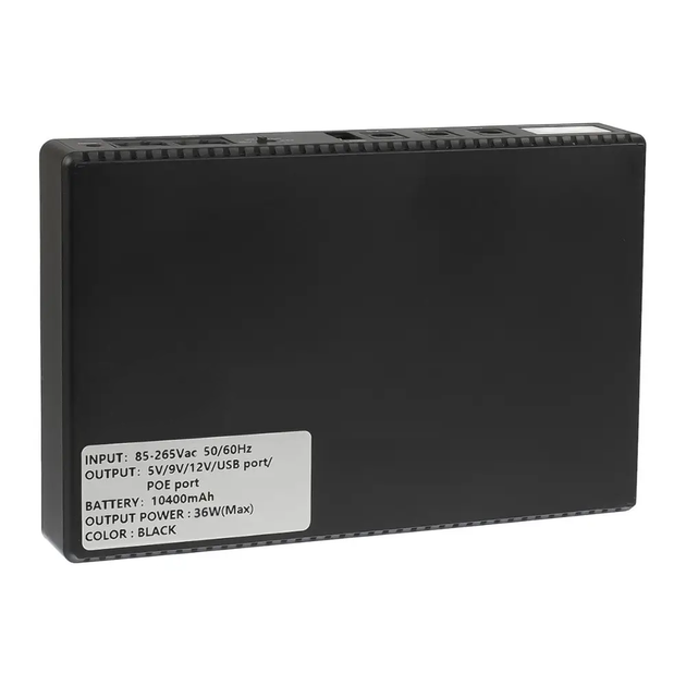 Источник бесперебойного питания DC1036P для роутера 10400 мАч с PoE - изображение 4