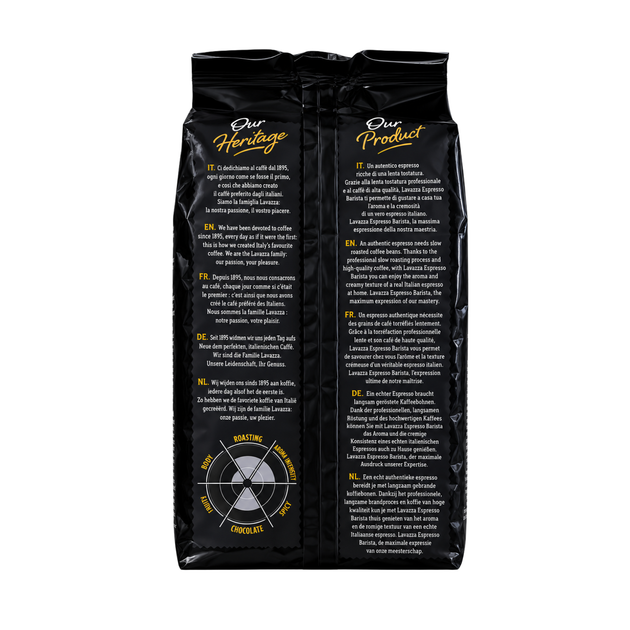 Кава в зернах Lavazza Espresso Barista Perfetto 100% Arabica 1 кг × 3 шт. (3 кг) - Фото 3 Кава в зернах Lavazza Espresso Barista Perfetto 100% Arabica 1 кг × 3 шт. (3 кг) - изображение 3