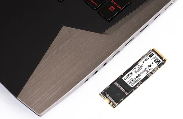 SSD диск Crucial P1 NVMe 1TB M.2 PCIe 3.0 x4 3D NAND QLC
