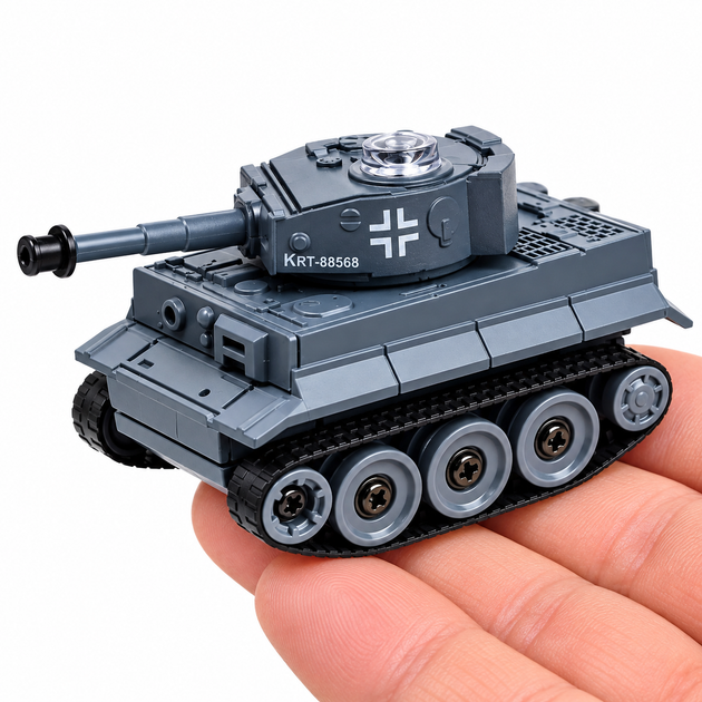 Интерактивная игрушка Mini Tiger Tank Миниатюрный Танк на радиоуправлении (01933) - изображение 7