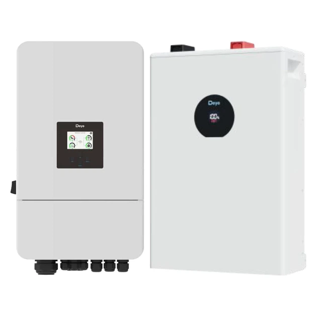 Система зберігання енергії DEYE SUN-12K-SG05LP3-EU-SM2 1x SE-F16-C 12kW 16.1kWh 1BAT LiFePO4 ≥6000 циклів - зображення 2