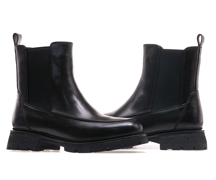 Челсі жіночі Anemone PY6369M-653A/BLACK LTHR 37 Чорний - изображение 5