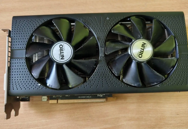 Видеокарта Sapphire NITRO+ Radeon RX 480 8GB GDDR5 - Б/У - изображение 2