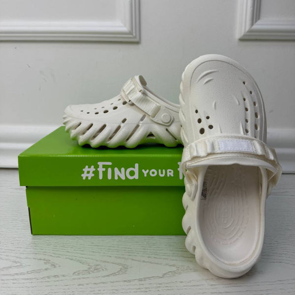 Крокси Echo Clog White, розмір 37 - Фото 8 Крокси Echo Clog White, розмір 37 - зображення 8