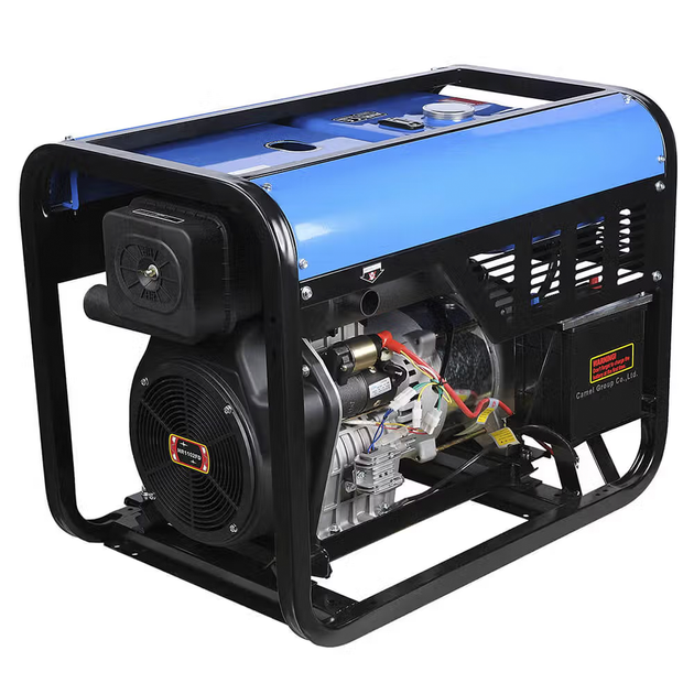 Генератор дизельный EnerSol SKD-10EBAU 230/400В 10 кВт электростартер Blue - изображение 6