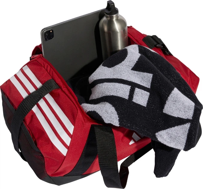 Torba adidas Tiro Duffle Small Czerwona (4068814674295) - obraz 4