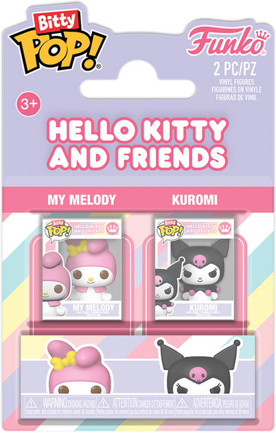 Zestaw figurek Funko Pop! My Melody and Kuromi (889698889292) - Zdjęcie 1 Zestaw figurek Funko Pop! My Melody and Kuromi (889698889292) - obraz 1