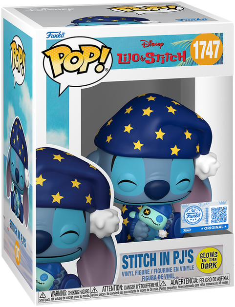 Figurka Funko Pop! Stitch in PJ's (889698919210) - Zdjęcie 1 Figurka Funko Pop! Stitch in PJ's (889698919210) - obraz 1