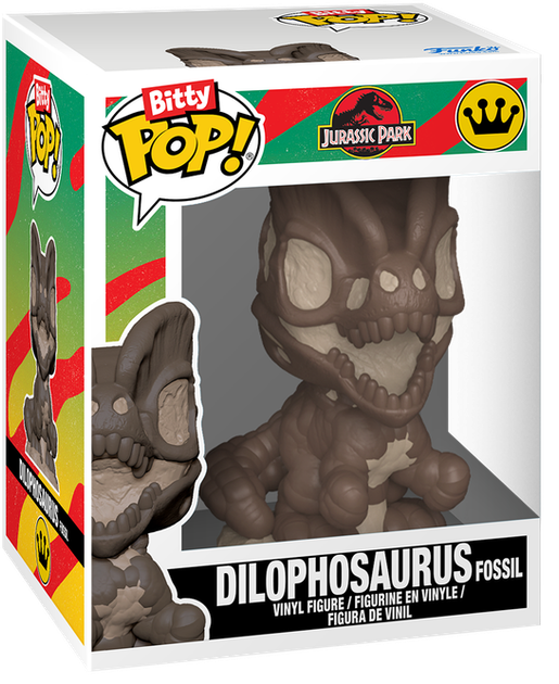 Zestaw figurek Funko Pop! Tyrannosaurus Fossil and Dilophosaurus (889698941983) - Zdjęcie 2 Zestaw figurek Funko Pop! Tyrannosaurus Fossil and Dilophosaurus (889698941983) - obraz 2