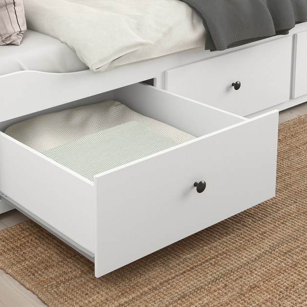 Кровать, лежанка, кушетка с ящиками 80Х200 см, HEMNES IKEA 903.493.26 - изображение 5