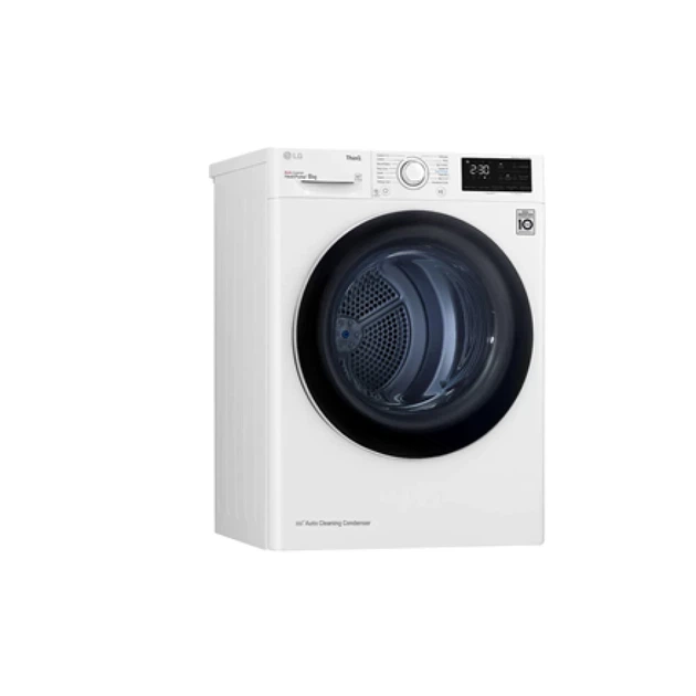 Сушильная машина LG RH80V3AV6N 8 кг A++ Wi-Fi White (8806091610140) - изображение 2