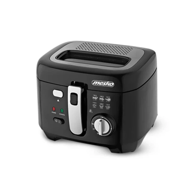 Фритюрница Mesko MS 4908 1800 Вт 2,5 л Black (5908256836983) - Фото 1 Фритюрница Mesko MS 4908 1800 Вт 2,5 л Black (5908256836983) - изображение 1