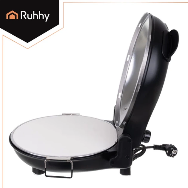 Печь для пиццы Ruhhy 1200 Вт 420°C с керамическим камнем (5900779957114) - изображение 6