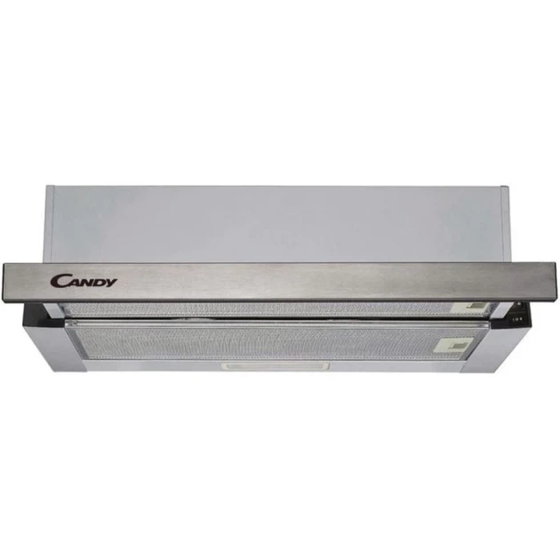 Вытяжка Candy CBT625/2X телескопическая 60 см 332 м³/ч LED Stainless Steel (8016361970939) - изображение 2
